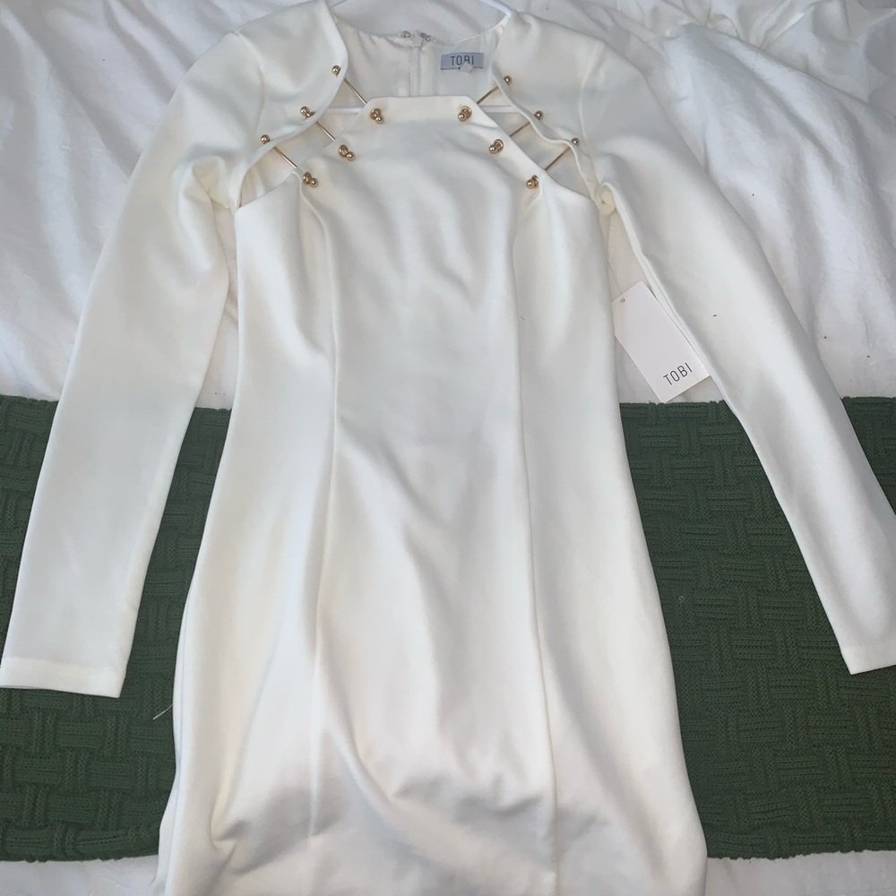 Tobi White Formal Dress